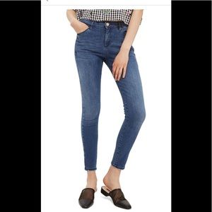 Topshop Moto Sidney Skinny Ankle Jeans Sz 26